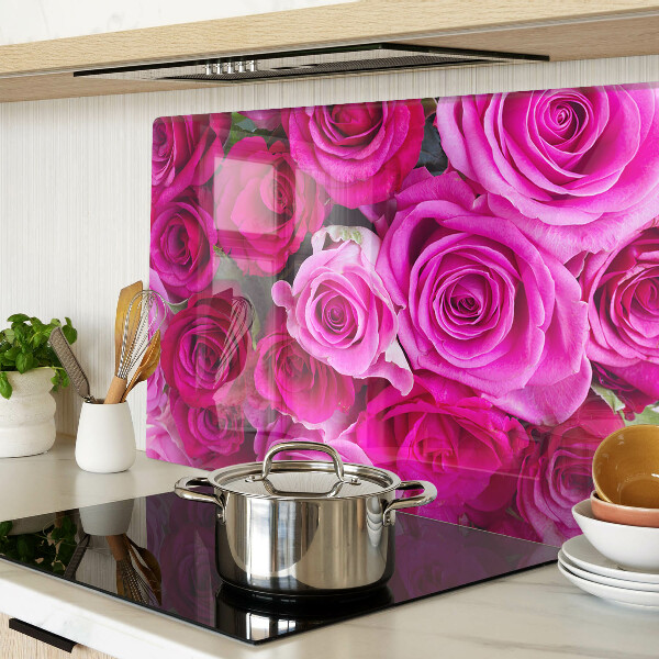 Tabla para cortar Rosas en tonos rosa