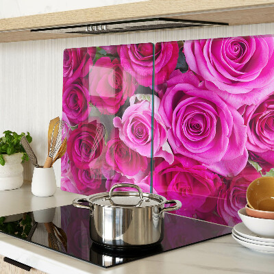 Tabla para cortar Rosas en tonos rosa