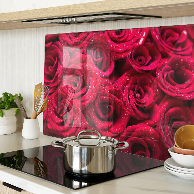 Tabla de cocina Rosas de color rosa intenso