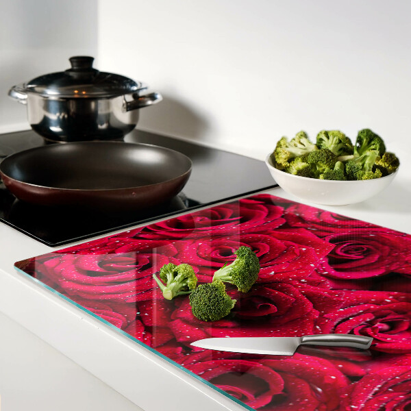 Tabla de cocina Rosas de color rosa intenso