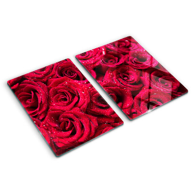 Tabla de cocina Rosas de color rosa intenso