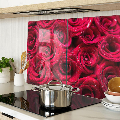 Tabla de cocina Rosas de color rosa intenso
