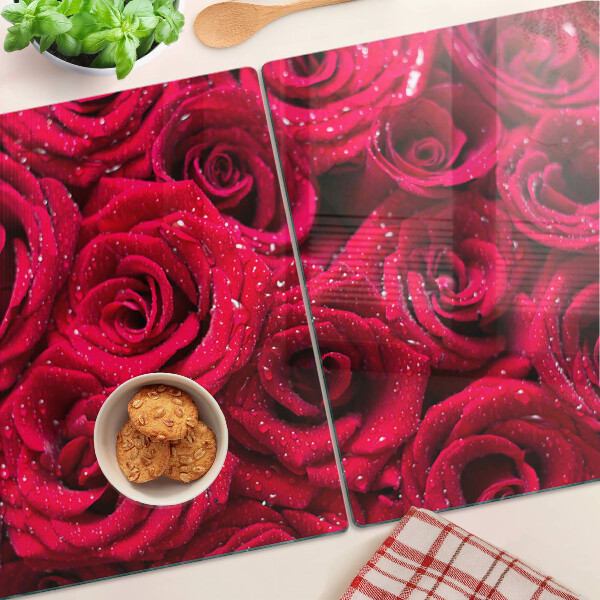 Tabla de cocina Rosas de color rosa intenso