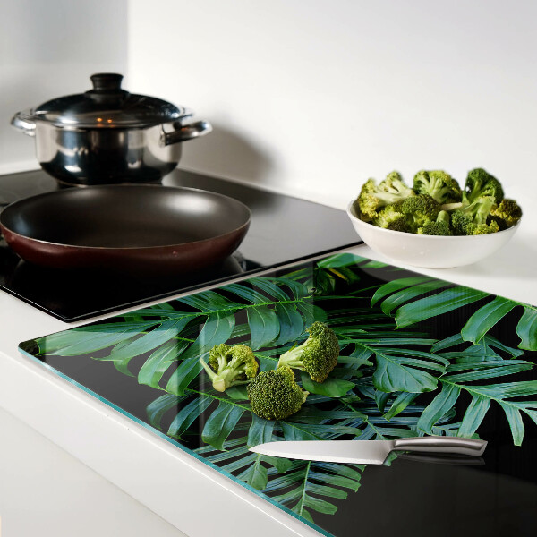 Tabla para cortar hojas tropicales