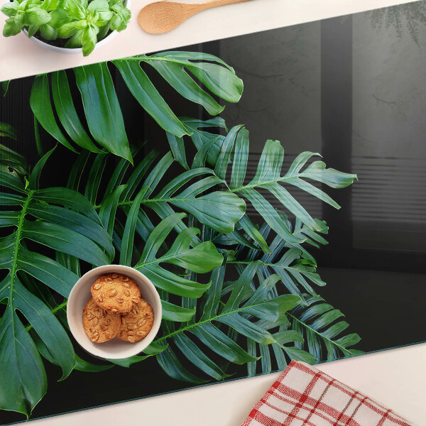 Tabla para cortar hojas tropicales