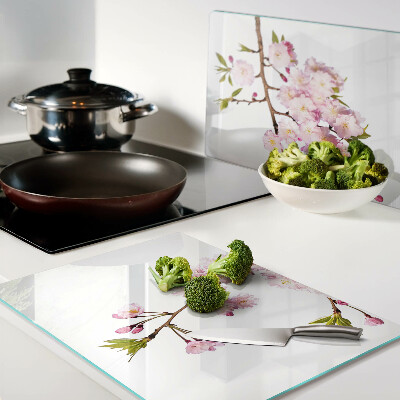 Tabla para cortar Flor de cerezo de primavera