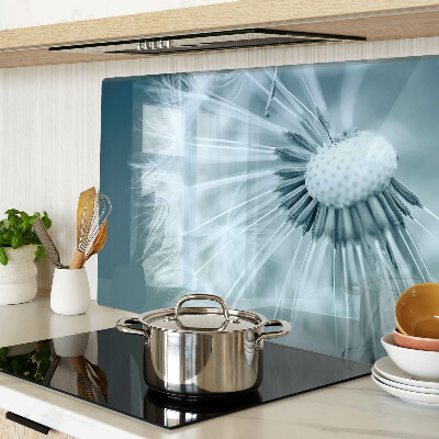 Szklana deska do krojenia Dmuchawce na tle nieba