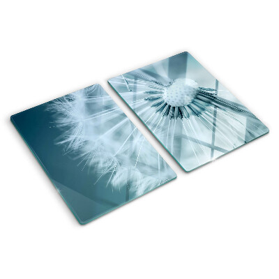 Szklana deska do krojenia Dmuchawce na tle nieba