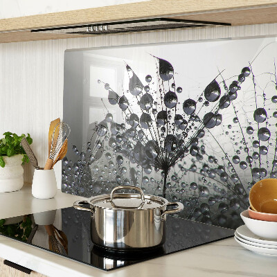 Tabla de cortar Gotas de agua sobre las plantas