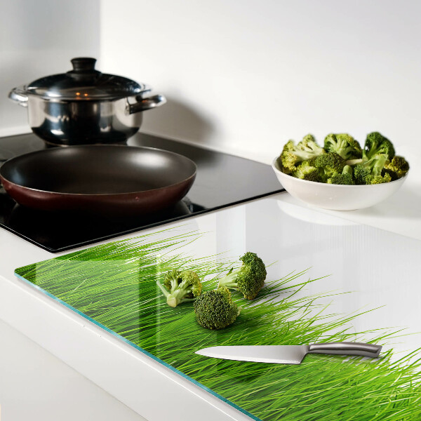 Tabla de cortar Hierba al sol