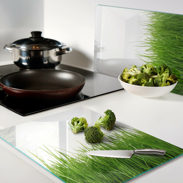 Tabla de cortar Hierba al sol