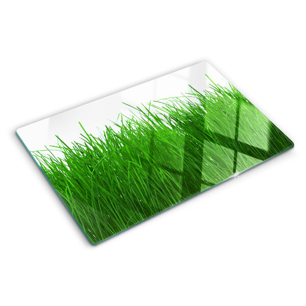 Szklana deska kuchenna Trawa w słońcu