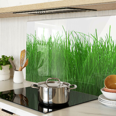 Szklana deska kuchenna Trawa w słońcu