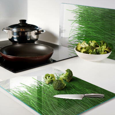 Tabla para cortar Hierba al sol