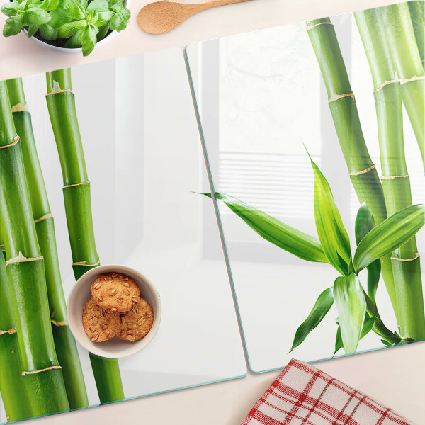 Tabla para cortar Bambú en tonos verdes