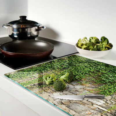 Tabla de cortar Muro verde con musgo