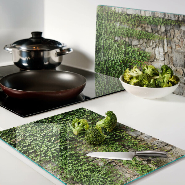 Tabla de cortar Muro verde con musgo