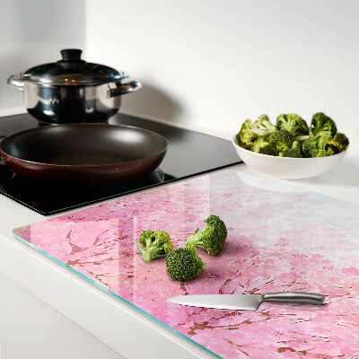 Tabla de cocina Motivos florales de sakura