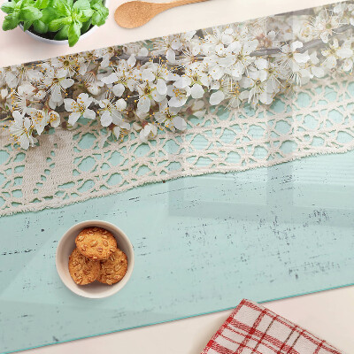 Tabla de cortar Patrón floral con encaje