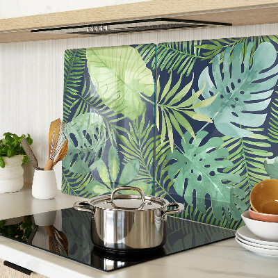 Deska kuchenna szklana Tropikalna roślinność