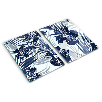 Tabla para cortar Motivo floral tropical