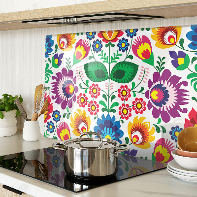 Tabla de cortar Patrón floral popular