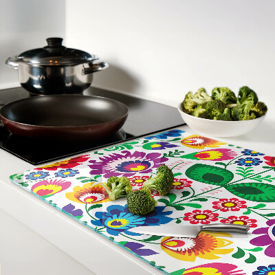 Tabla de cortar Patrón floral popular