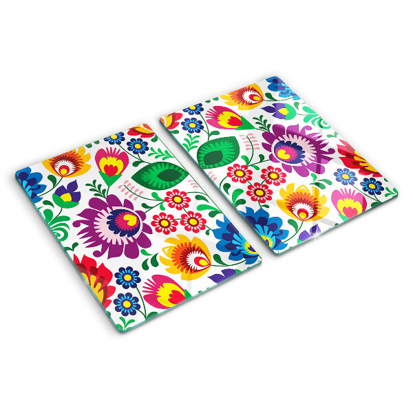 Tabla de cortar Patrón floral popular