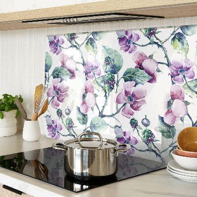 Tabla de cortar Patrón floral de magnolia