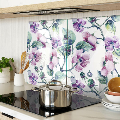 Tabla de cortar Patrón floral de magnolia