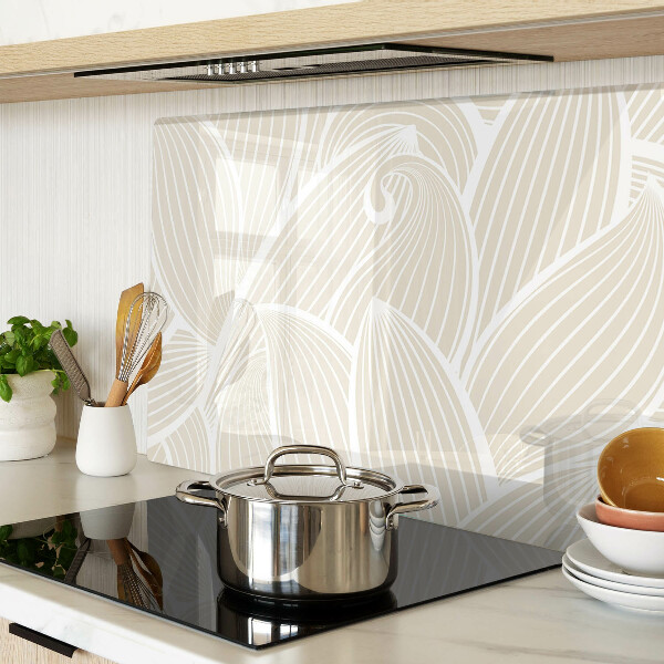 Tabla para cortar Hojas en un patrón delicado.