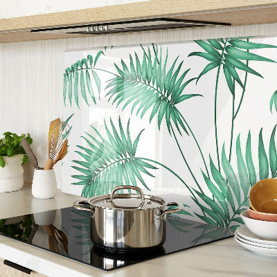 Tabla de cocina hojas de palma