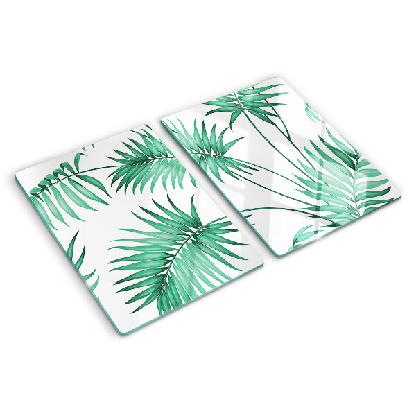 Tabla de cocina hojas de palma