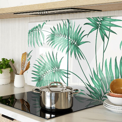 Tabla de cocina hojas de palma