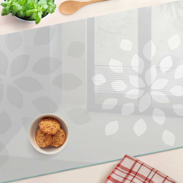 Tabla de cocina Patrón floral con hojas