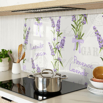 Tabla de cocina Inscripciones en lavanda y provenzal