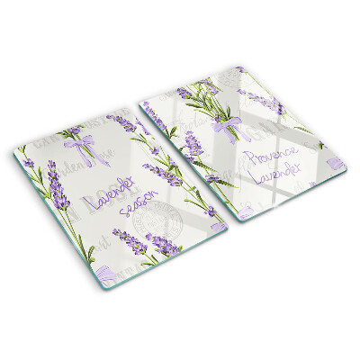 Tabla de cocina Inscripciones en lavanda y provenzal