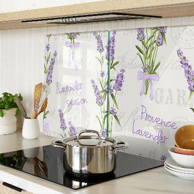 Tabla de cocina Inscripciones en lavanda y provenzal