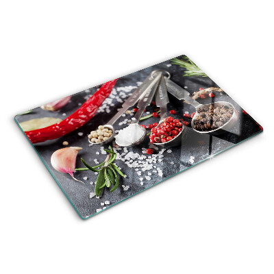 Szklana deska kuchenna Przyprawy i zioła