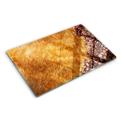 Tabla de cocina Patrón de café y cuero