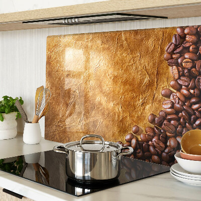 Tabla de cocina Patrón de café y cuero