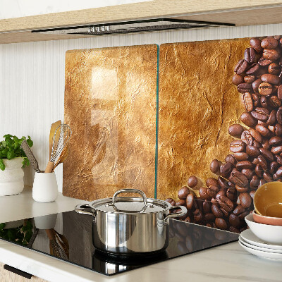 Tabla de cocina Patrón de café y cuero