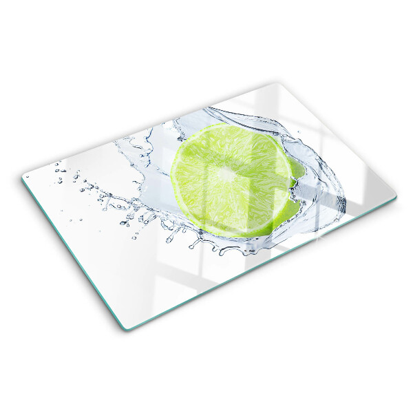 Tabla para cortar Limón en agua