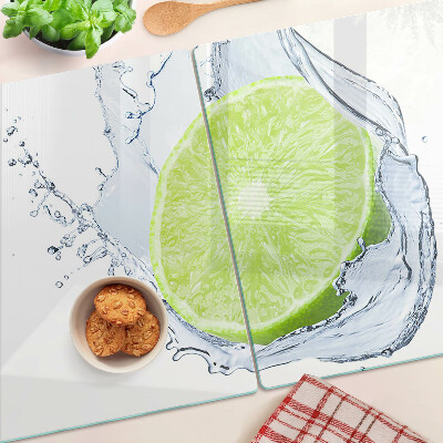 Tabla para cortar Limón en agua