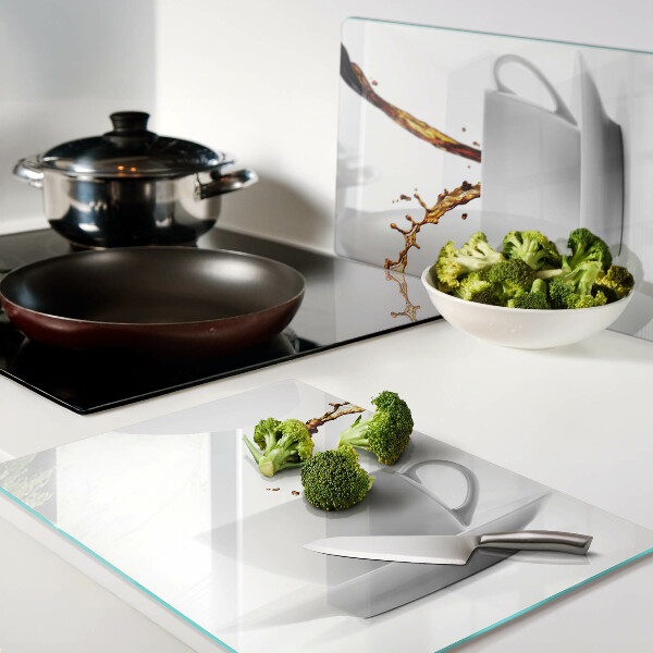 Tabla de cocina Café en tazas