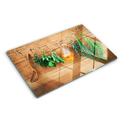 Tabla de cocina Hierbas en la cocina