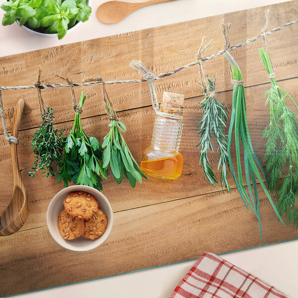 Tabla de cocina Hierbas en la cocina