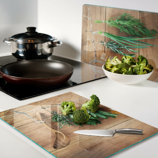 Tabla de cocina Hierbas en la cocina