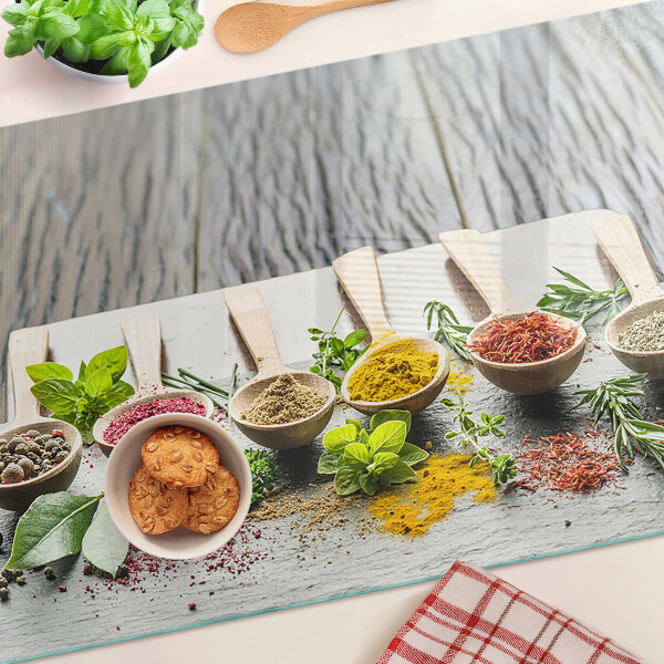 Tabla de cocina Especias y hierbas