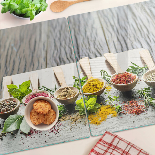 Tabla de cocina Especias y hierbas